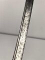 Bayern, Infanterie Offizier Säbel Modell 1836 . Beidseitig geäzte Klinge, ungereinigt. Das Griffstück mit leichtem Spiel, die Scheide nachlackiert, sonst guter Gesamtzustand.