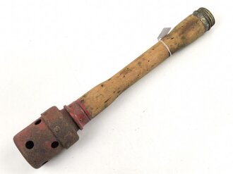 Stielhandgranate 24 Üb der Wehrmacht. Originallack, datiert 1941