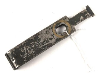 Schlüssel für die Schlagbolzenschraube für 80 mm Granatwerfer 34 der Wehrmacht, datiert 1940