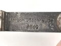 Schlüssel für die Schlagbolzenschraube für 80 mm Granatwerfer 34 der Wehrmacht, datiert 1940