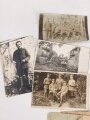 1. Weltkrieg , Konvolut Feldpost eines Angehörigen unter anderem "Pionier  ( Mineur) Kompanie 411". Insgesamt 43 Belege, dazu vier Fotos