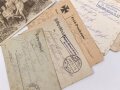1. Weltkrieg , Konvolut Feldpost eines Angehörigen unter anderem "Pionier  ( Mineur) Kompanie 411". Insgesamt 43 Belege, dazu vier Fotos