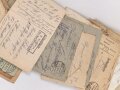1. Weltkrieg , Konvolut Feldpost eines Angehörigen unter anderem "Pionier  ( Mineur) Kompanie 411". Insgesamt 43 Belege, dazu vier Fotos