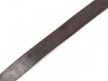 Koppel für einen Angehörigen der SA. Messingschloss mit auf der Spitze stehendem Hakenkreuz. Zugehöriger , brauner Riemen mit einer Gesamtlänge von 104cm