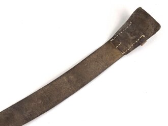 Österreich 1.Weltkrieg, Eindornkoppel für Mannschaften und Offiziere. Stark getragenes Stück, ungereinigt, Gesamtlänge 113cm
