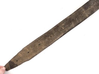 Österreich 1.Weltkrieg, Eindornkoppel für Mannschaften und Offiziere. Stark getragenes Stück, ungereinigt, Gesamtlänge 113cm