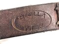 Österreich, zwei Packriemen / Mantelriemen. Länge je etwa 72cm