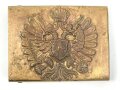 Österreich k.u.k., Koppelschloss für Mannschaften , leicht getragenes Stück