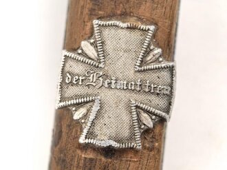 Österreich k.u.k., Seitengewehr Mannlicher Modell 1895 für Unteroffiziere. Im Koppelschuh. Auf der Griffschale Emblem " "der Heimat treu"