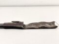 Österreich k.u.k., Seitengewehr Mannlicher Modell 1895 für Unteroffiziere. Im Koppelschuh. Auf der Griffschale Emblem " "der Heimat treu"