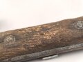 Österreich k.u.k., Seitengewehr Mannlicher Modell 1895 für Unteroffiziere. Im Koppelschuh. Auf der Griffschale Emblem " "der Heimat treu"