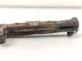 Österreich k.u.k., Seitengewehr Mannlicher Modell 1895 für Unteroffiziere. Im Koppelschuh. Auf der Griffschale Emblem " "der Heimat treu"