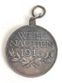 Österreich k.u.k., tragbare Erinnerungsmedaille "Weihnachten 1915" "Vereins Reserve Spital Nr.1" Durchmesser 27mm