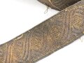 Österreich , Tresse für eine Uniform. Metallfaden, Breite 25mm, Gesamtlänge 112cm