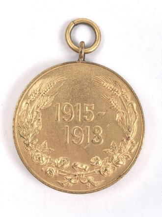 Bulgarien,  Kriegs-Erinnerungsmedaille 1915 - 1918