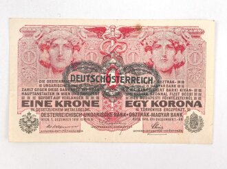 Österreich Ungarn k.u.k. , Banknote Eine Krone 1916