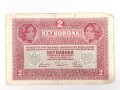 Österreich Ungarn k.u.k. , Banknote Zwei Kronen 1917