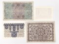 Österreich , vier Banknoten aus den 1920iger Jahren