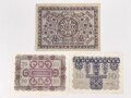Österreich , drei Banknoten aus den 1920iger Jahren