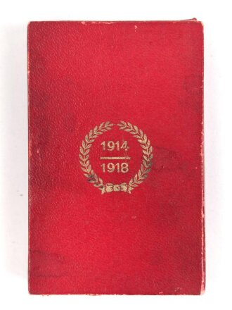 Österreich,  Kriegs-Erinnerungsmedaille 1914 - 1918, im Etui