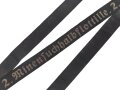 Kriegsmarine, Mützenband " 2.Minensuchhalbflottille" Gesamtlänge 148cm