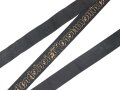 Kriegsmarine, Mützenband " 1.Marineunteroffizierlehrabteilung"  Länge knapp 150cm