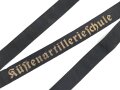 Kriegsmarine, Mützenband " Küstenartillerieschule" Länge 150cm