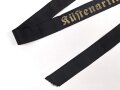 Kriegsmarine, Mützenband " Küstenartillerieschule" Länge 150cm