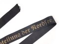 Kriegsmarine, Mützenband " 1.Schiffsstammabteilung der Nordsee" Länge 118cm