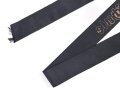 Kriegsmarine, Mützenband " Sperrschule" Länge 115cm
