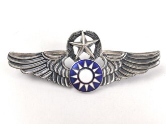 China, Pilotenabzeichen "Senior Command" neuer...