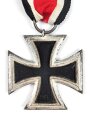 Eisernes Kreuz 2. Klasse 1939, Eisenkern vollständig geschwärzt, am Band