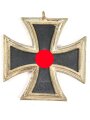 Eisernes Kreuz 2. Klasse 1939, Eisenkern vollständig geschwärzt, Bandring fehlt , sehr guter Zustand