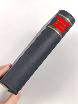 Adolf Hitler "Mein Kampf", blaue Ganzleinenausgabe von 1936,  überreicht zum Gautag 1937