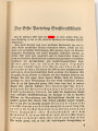 "Reden des Führers am Parteitag Großdeutschland 1938" 80 Seiten, DIN A5
