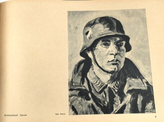 "Flak an Rhein und Ruhr" datiert 1942, 63 Seiten, DIN A4, gebraucht