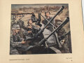 "Flak an Rhein und Ruhr" datiert 1942, 63 Seiten, DIN A4, gebraucht