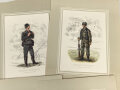 "Deutsche Uniformen" Reihe IV Uniformen der Luftwaffe seit 1934, 7 Bilder, Großformat 30 x 41 cm