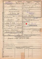 Stammrollenauszug eines Angehörigen der Wehrmacht . Grenadier Ersatz und Ausbildungs Batl. 21