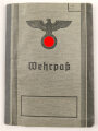 Wehrpaß, ausgestellt 1940, darüber hinaus keine Einträge