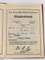 Die Deutsche Arbeitsfront, Mitgliedsbuch, ausgestellt 1935