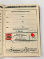 Die Deutsche Arbeitsfront, Mitgliedsbuch, ausgestellt 1935