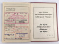 Die Deutsche Arbeitsfront, Mitgliedsbuch, ausgestellt 1935
