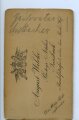 k.u.k. Österreich Ungarn, Hartkartonbild 6,5 x 10,5 cm eines Fotostudios aus Innsbruck
