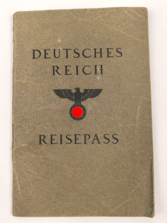 Deutsches Reich , Reisepass eines kaufmännischen...
