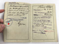 Deutsches Reich , Reisepass eines kaufmännischen Angestellten aus Königsberg, datiert 1936