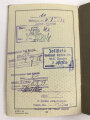 Deutsches Reich , Reisepass eines kaufmännischen Angestellten aus Königsberg, datiert 1936