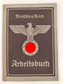 Deutsches Reich , Arbeitsbuch eines Arbeiters aus Königsberg, ausgestellt 1939