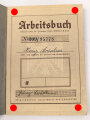 Deutsches Reich,  Arbeitsbuch eines Mitarbeiters der Adam Opel AG Rüsselsheim  in der Zeit von 1936-1945