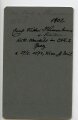 k.u.k. Österreich Ungarn, Hartkartonbild etwa 6,5 x 10,5 cm eines Fotostudios aus Graz